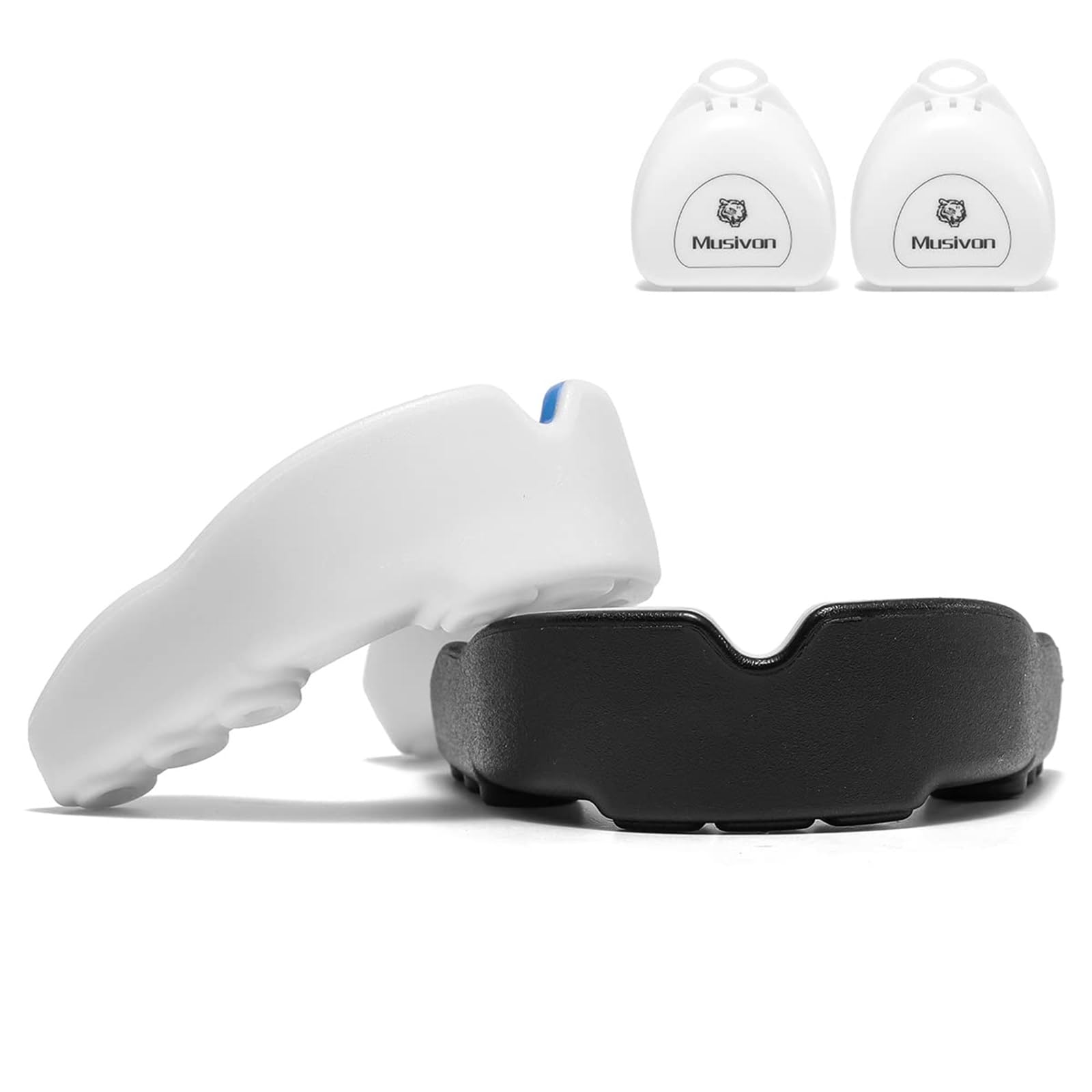 Gum Shield Kids 2 Pcs (Age 5-8) - Junior Mouth Guard for Rugby Hockey Boxing Protecting Teeth — image 1