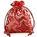 2500 Silk Brocade Sachet Candy Drawer Pouch Jewelry Travel Drawstring Coin Purse Bag H6.3