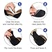 Dr. Shoesert Arch Support Shoe Insoles for High Arch, Flat Feet, Gel Arch Pad Relieve Pressure and Foot Pain for Women and Men(Black)