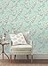 Fine Decor 2900-40768 Seafoam Chinoiserie Floral Wallpaper