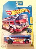 Hot Wheels 2017 HW City Works Hot Wheels High School Bus 93/365, Blue