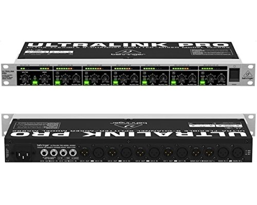 Behringer Ultralink Pro MX882 Splitter/mezclador de 8 canales ultra flexible Behringer Ultralink Pro MX882 Splitter/mezclador de 8 canales ultra flexible