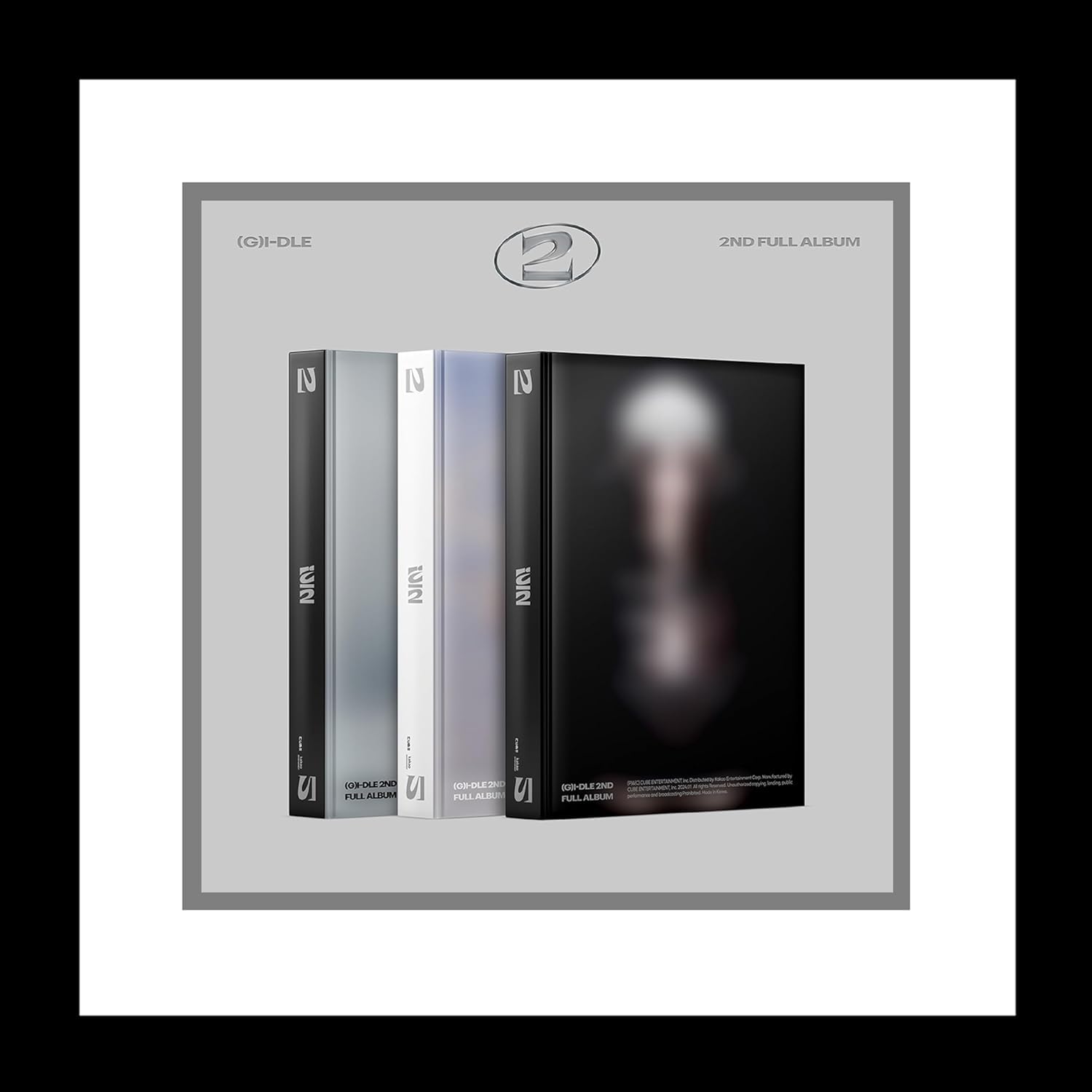 (G)I-DLE '2' Secondo Album (Versione POCA Minnie) - Poster, Fotocard E Adesivi Inclusi - Conteggio HANTEO E GAON - Sigillato