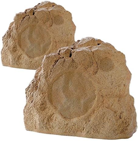 Niles RS6 Sandstone Pro 2-Way 6.5" Weatherproof Rock Outdoor Loud Speaker (2-Pack)