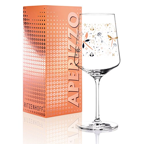 RITZENHOFF Aperizzo Aperitifglas von Liana Cavallaro , aus Kristallglas, 600 ml, mit edlen Goldanteilen – Bild 5
