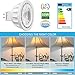 MR16 LED Bulb, 12V 5W(50W Halogen Equivalent), GU5.3 Bi Pin Base, 6000K Daylight White, Non-Dimmable, 40 Degree Spotlight Bulbs, LED MR16 for Indoor/Outdoor Landscape, Recessed, Track Lighting, 6 Pack