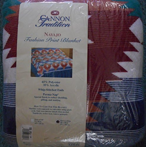 Navajo Fashion Print Blanket - King or Queen