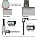 ZEIGER Men B011 Replacement Metal Waist Watch Band (Stainless Black 22mm)