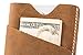 DUEBEL Bi Fold Slim Top Genuine Leather Thin Minimalist Front Pocket Wallets for Men, Made From Full Grain (DBL07)