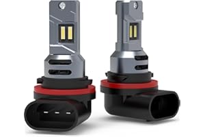 CHOPDARK 34901-HR3-A21, HR3, HS5X LED Bulbs H/L 40W 6500K Cool White Fan Cooling For Honda Kawasaki Polaris ATV UTV Motorcycle, 92069-0019, 4011029, Pack of 2