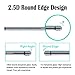 BuySShow iPhone 7 Screen Protector, iPhone 7 Tempered Glass Protector Round Edge Anti-Scratch Anti-Crack Anti-Bubble with High Visibility (iPhone7)