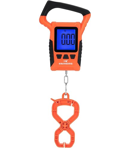 Hanging Fishing Scale 99 LB With Metal Handle Carrying Case
