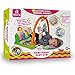 Tapiona Baby Gym Piano - Kick and Play Mat, Activity Mat Infant - Newborn Toys Boy and Girl 0-3 Years for Tummy Time, Lay and Play, Sit and Play - Gift Registry Baby Shower - Mirror, 4 Baby Toys