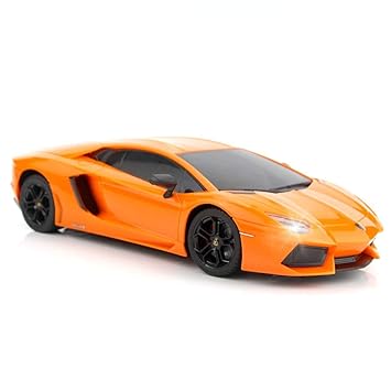 QUN FENG Ferngesteuertes Auto 1:18 RC Auto Lamborghini Aventador Radio Ferngesteuertes Autos Elektroauto Sport Racing Hobby S