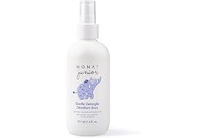 MONAT Junior™ Gentle Detangler – Safe and tear free Hair Detangler Spray for children. All Natural Tear-free, Sulfate & Paraben-free- Net Wt. 177 ml e / 6 fl. Oz.
