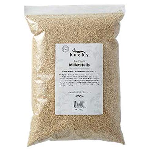 Bucky All Natural Millet Hulls Pillow Refill, 1 Pound (Pack of 1