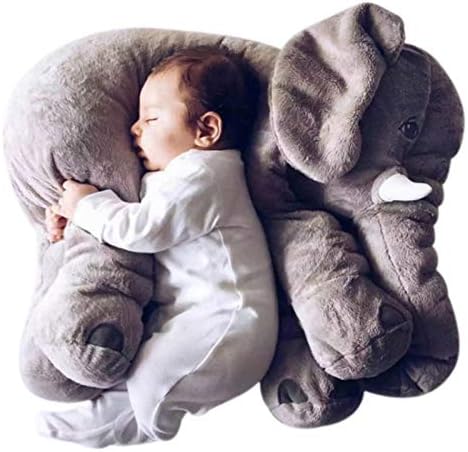 Kadic Stuffed & Plush Animals . - 40/60cm infant plush elephant soft appease elephant playmate calm doll baby toy elephant pillow plush toys stuffed doll 1 PCs