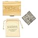Social Tradition 9-Piece Natural Whiskey Soapstone Set in Pine Wood Case