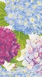 Caspari Fingertip Towels Paper Hand Towels Beach Wedding Bridal Shower Blue Hydrangea Pk 30