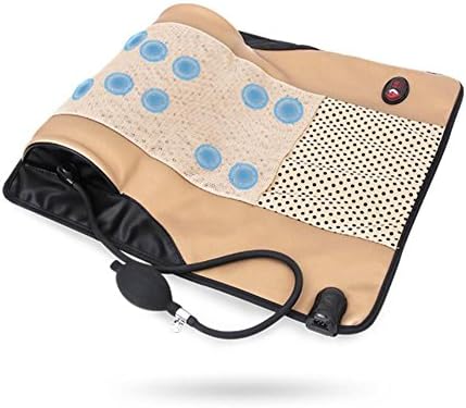 LPY-Cervical Shoulder Back Lumbar Massage Pillow, Inflatable Traction Heating Vibration Massage To Relieve Neck Pain