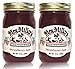 Mrs. Miller's Amish Homemade Strawberry Jam 18 oz/509g - 2 Jars (36 ounces Total)