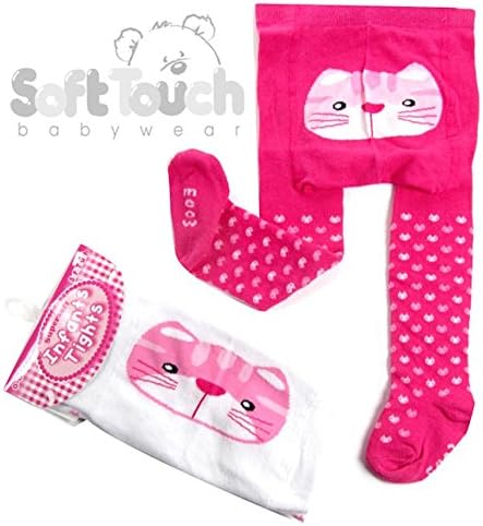 Joli Collants Pour Bebe Fille Imprimes Chat Rose Ou Blanc 6 12 Mois Blanc Amazon Es Bebe