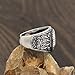 GuoSuang Men 316L Stainless Steel Norse Viking Wolf paw Vantage Ring jewlery