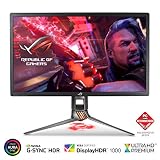 Asus ROG Swift PG27UQ 27" Gaming Monitor 4K UHD 144Hz DP HDMI G-SYNC HDR Aura Sync with Eye Care