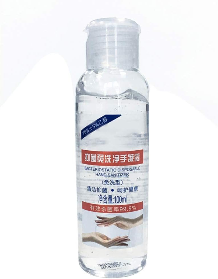 100 ML Mini Hand Sanitizer Qshuye No Clean Anti-bacteria Moisturizing Travel Portable Suitable for Kid And Adult