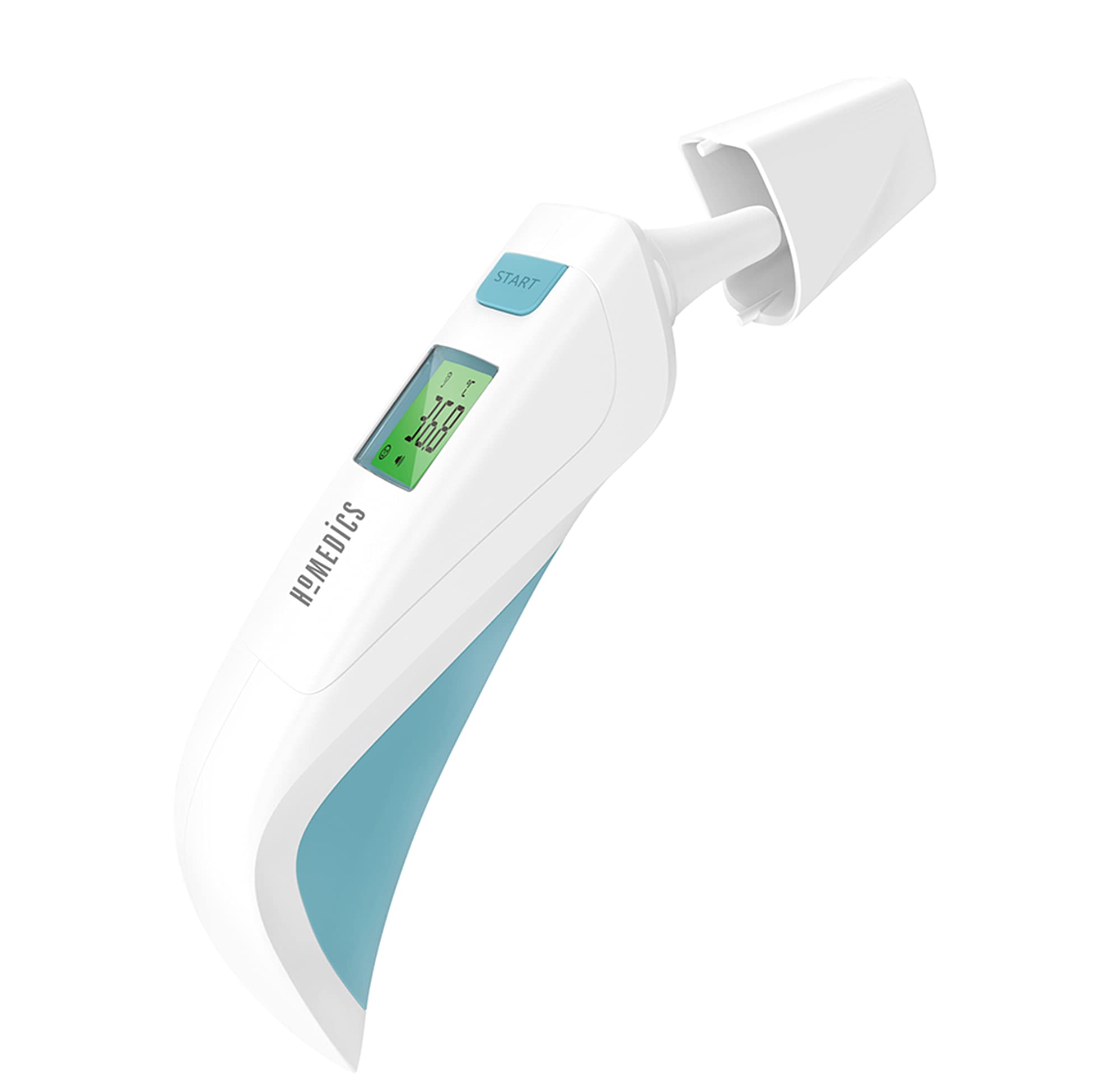 HoMedics Infrared Body Thermometer - Measure Ear, Forehead and Surface Temperature in 2-5 Seconds (3 in 1 Thermometer)