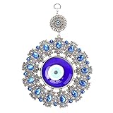 Biitfuu Turkish Glass Amulet Blue Evil Eye Wall