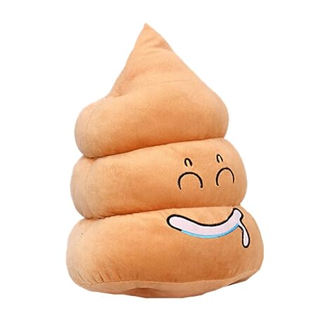 Amazon Com Nunubee Home Decor Poop Shaped Pillow Amusing Emoji