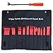 AOMAX Panel Removal Tool 12 pcs - Premium Auto Trim Upholstery Removal Kit - Easiest to Use Fastener Remover for Door Trim Molding Dash Panel