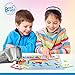 Magnetic Letters and Patterns Set |Educational Toy with 400 Foam Pieces + 38 Idea Cards | Imagination Learning Game for Kids, Learn ABC, Spelling, Counting, Puzzles, Fine Motor Skills