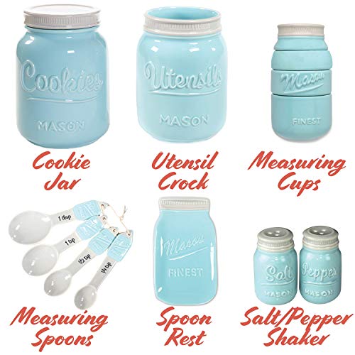 1 Mason+Jar+Kitchen+Utensil+Set