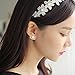 XINSHUN Women Fashion Accessories Cute Stud Earrings Boucle d'oreille Femme Flower Earrings Gold Bijoux Jewelry(rose golden)