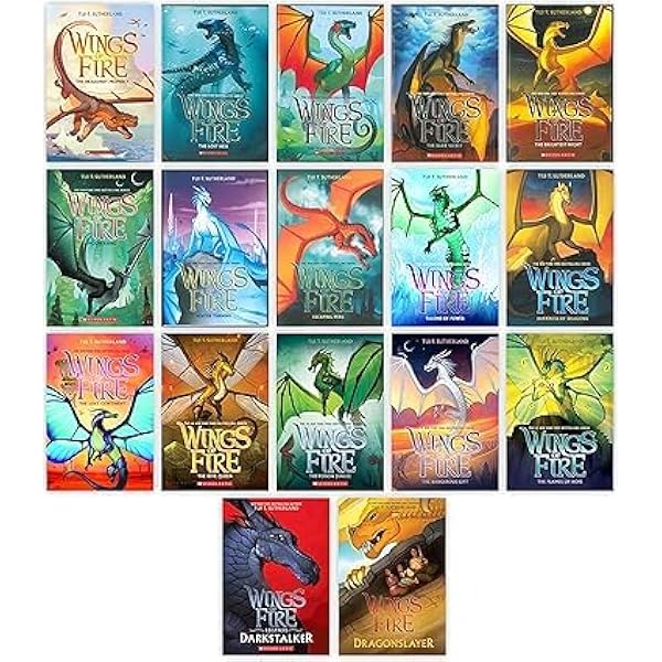 Wings of Fire Series Complete Collection Set, Books #1 - #18: Tui