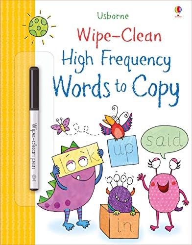 WIPE-CLEAN HIGH-FREQUENCY WORDS TO COPY