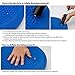 CPOKOH Balance Cushions,Wobble Cushion,Balance Disc,Wobble Seat, Air Stability Core Trainer,Balance Boards,Fitness Stability Pad (Blue)
