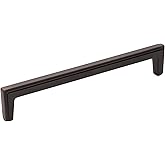 Jeffrey Alexander 259-160DBAC Lexa 6-11/16" L Cabinet Pull - 160 mm Center-to-Center in Brushed Oil Rubbed Bronze