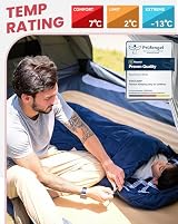 KingCamp Kids Sleeping Bag Flannel Liner 4 Season Lightweight 170x70cm view 10