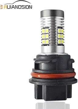 Amazon Com Ruiandsion 1pcs Ph11 9014 Led Headlight Bulb 12v 24v Super Bright 3030 30smd Chipsets 6000k White Led Bulb Replacement For Motorcycle Headlight Automotive
