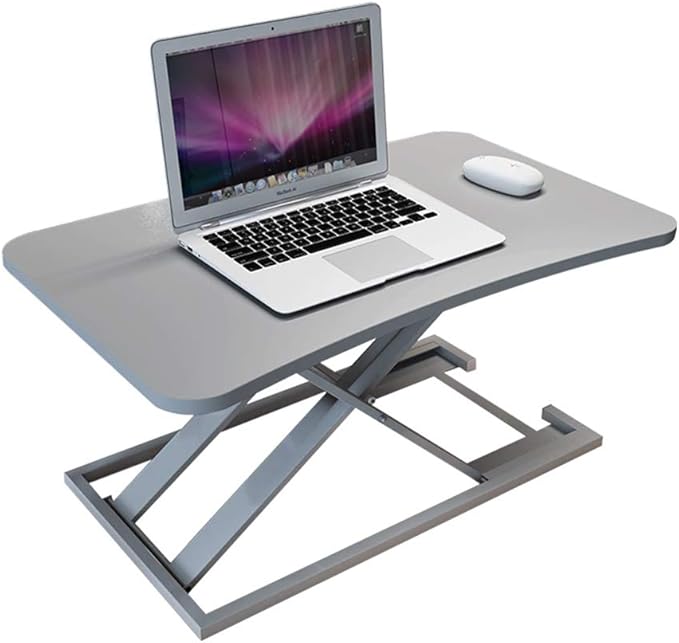 Dxtxx Pneumatic Start Lift Adjustable Laptop Bed Table, Portable