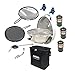 MAGMA Products, Padded Carrying/Storage Case for Marine Kettles, A10-991, Black, One Size