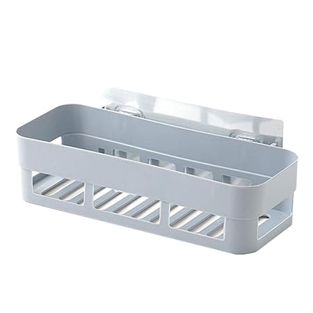 EXQUILEG PP Kunststoff Badregal Eckablage Duschkörbe Wandablage Ablagen