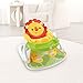 Fisher-Price Sit-Me-Up Floor Seat with Tray, Orange