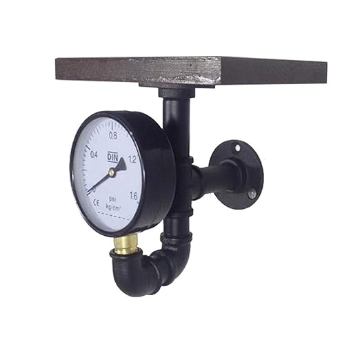 Relaxbx Estantes Decoracion Para Hogar Estante Para Tubos Pared Retro Sala Estar Decoracion Dmarco Decoracion Marco Madera Maciza Simple Estanteria Arte Casa Amazon Es Hogar