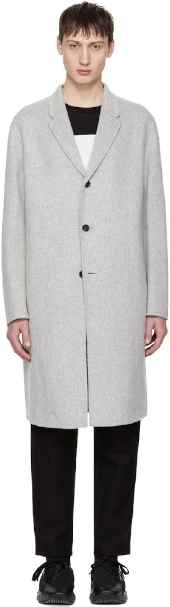 Amazon アクネ ストゥディオズ Acne Studios メンズ アウター コート Grey Chad Coat 並行輸入品 服 ファッション小物 通販