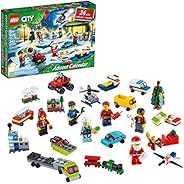 LEGO City Advent Calendar 60268 Playset, Includes 6 City Adventures TV Series Characters, Miniature Builds, Ci