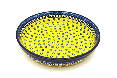 Click Here to See More Images Polish Pottery Baker - Pie Dish - Sunburst